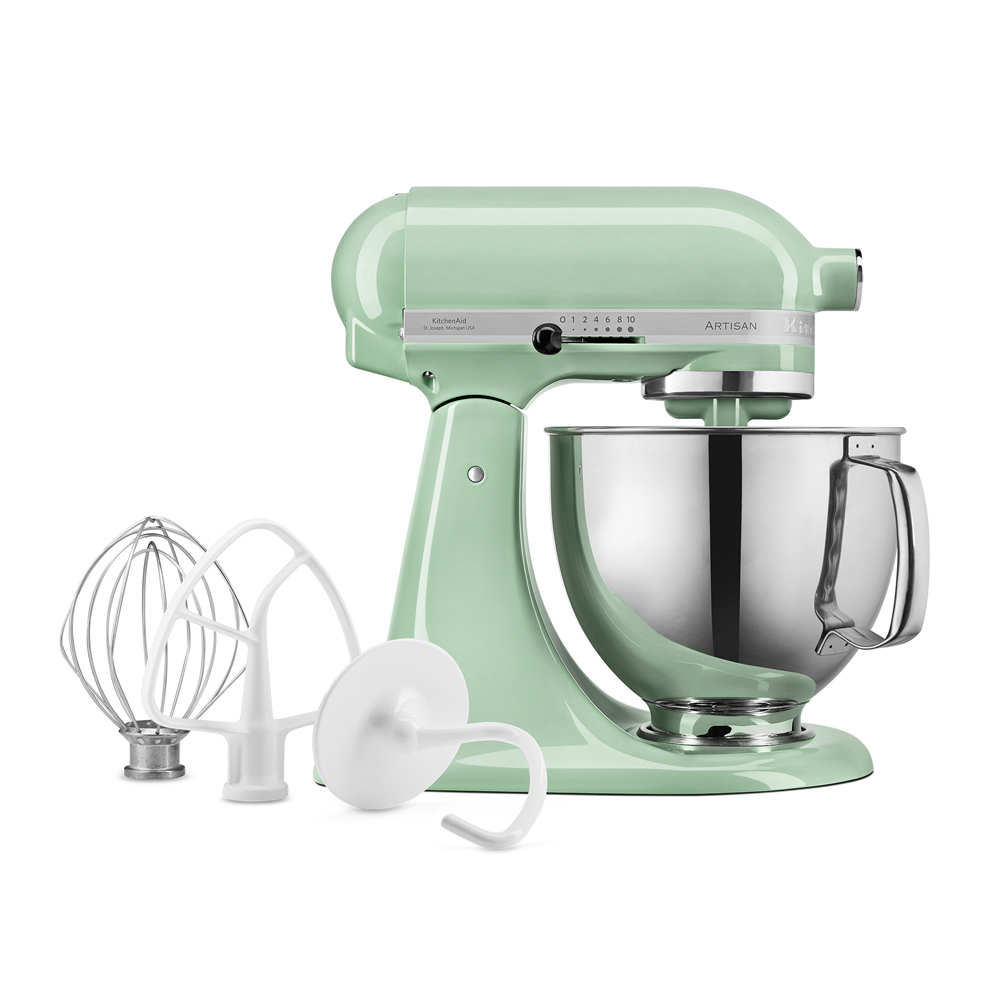 KitchenAid Pistachio 4.8L Artisan Stand Mixer 5KSM125 | Jarrolds